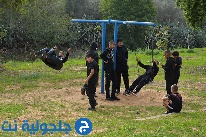 مشاركة واسعة في مسيرة تنزه واكتشف وادي قانا في جلجولية